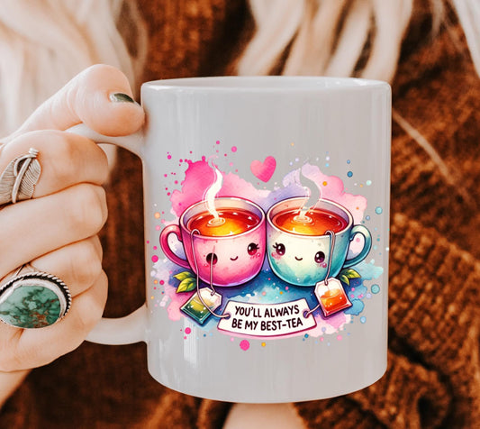 Best Tea Coffee Mug / coffee cup/ unique gift / funny coworker gift / gift for her / best friend / funny gift | birthday | bestie