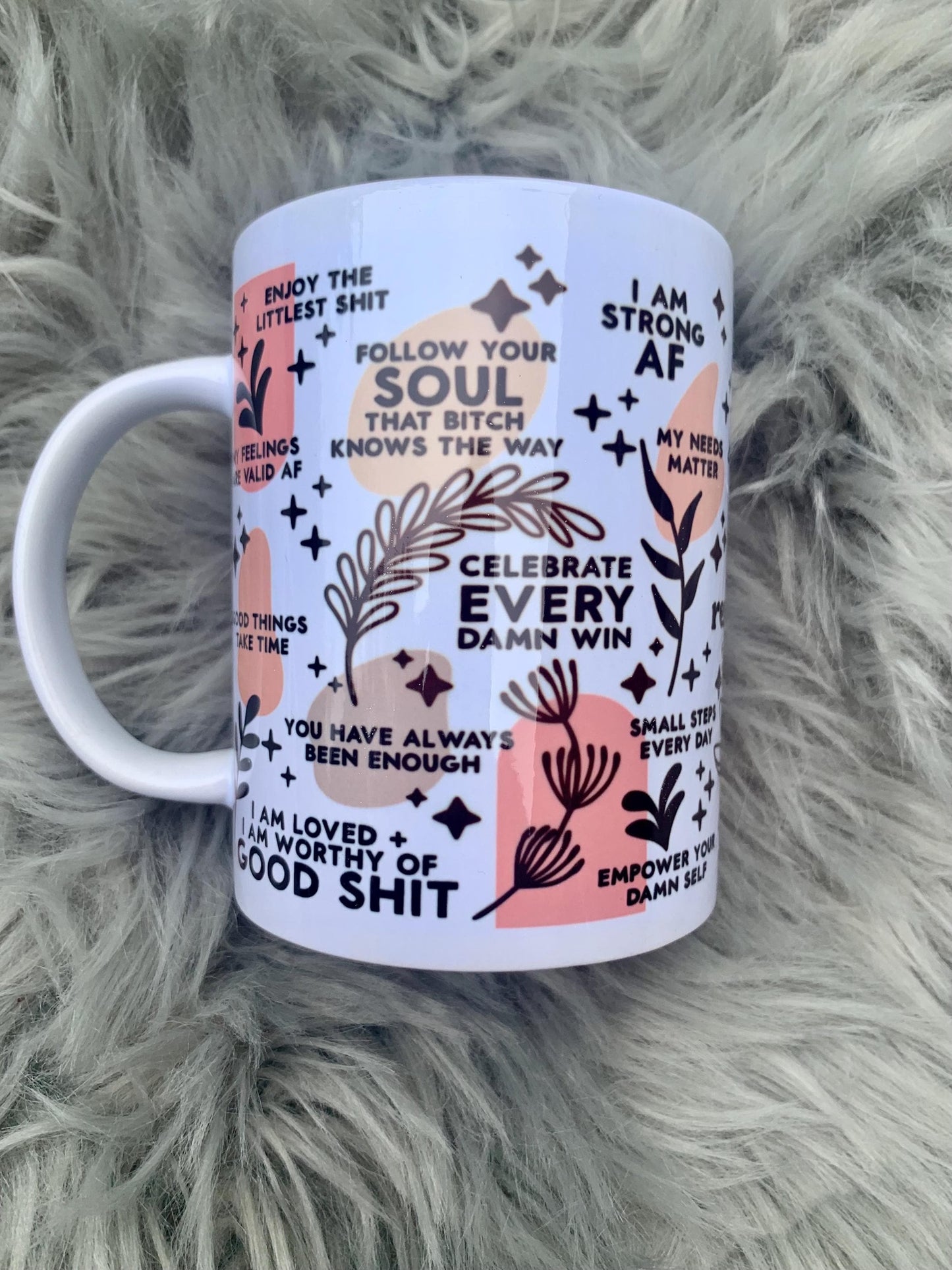 Vulgar Motivational funny Coffee Mug / coffee cup/ unique gift / funny coworker gift / gift for her / best friend / funny gift