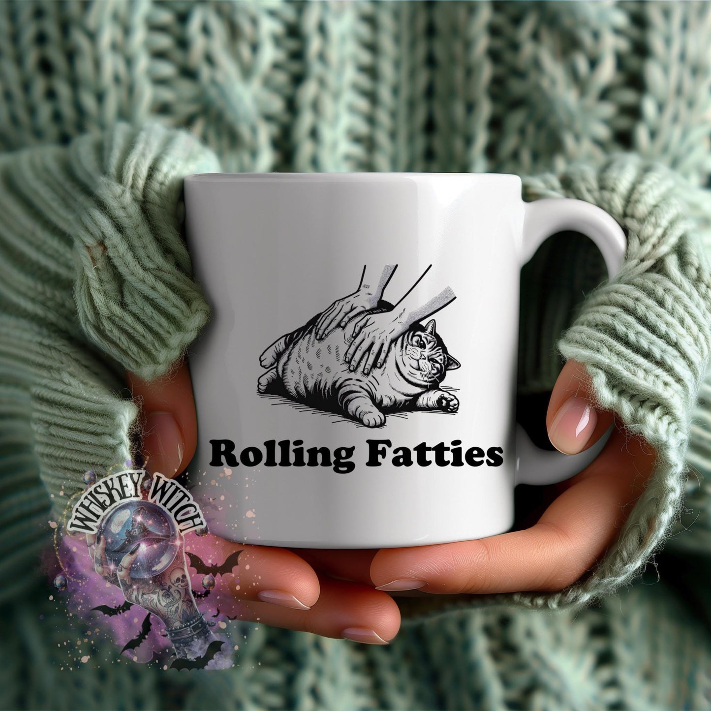 Funny Cat Coffee Mug / coffee cup/ unique gift / funny coworker gift / gift for her / best friend / funny gift / cat lady / coffee lover