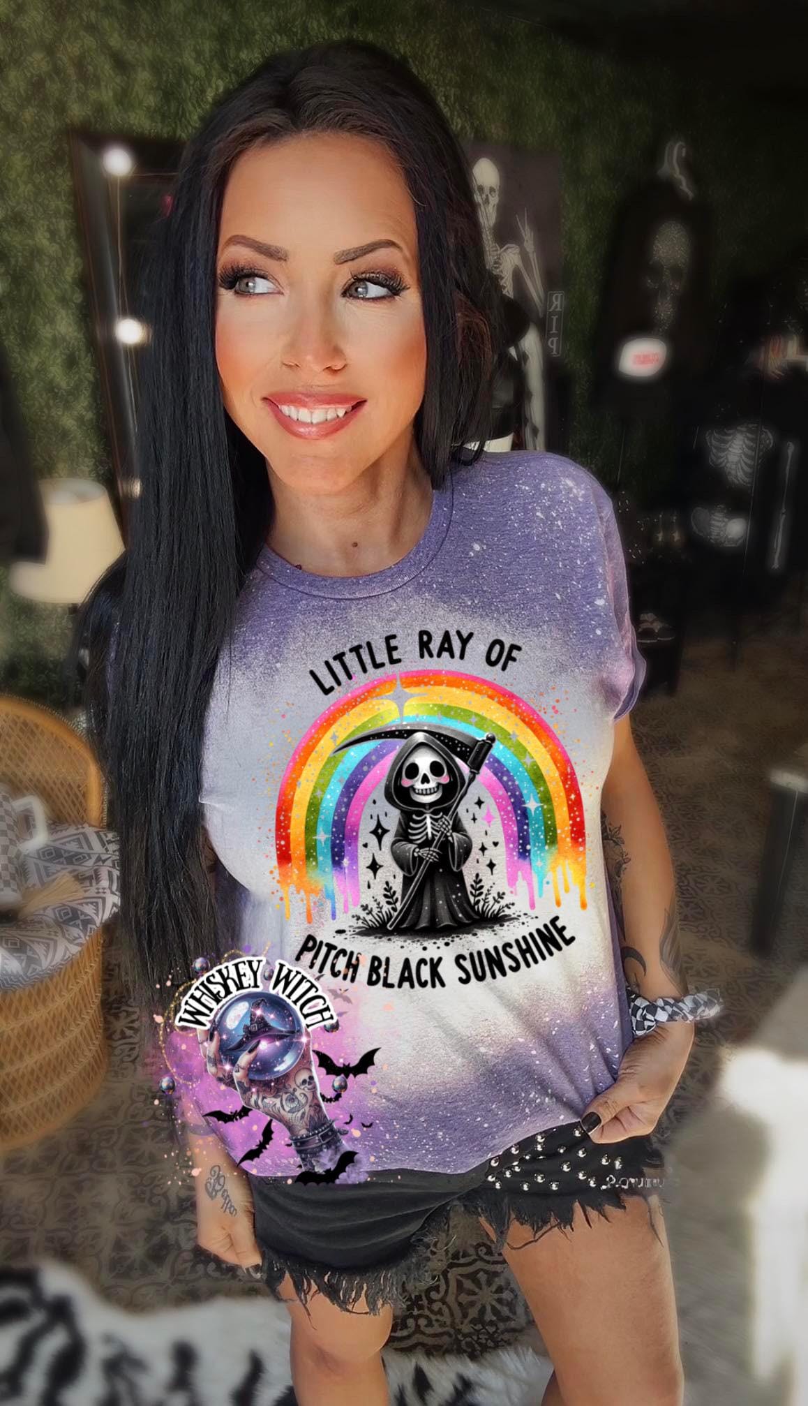 Reaper Littleray funny | vintage | retro | bleached | custom | funny shirt | Halloween | gift | snarky | custom | mom | summer | soft tee