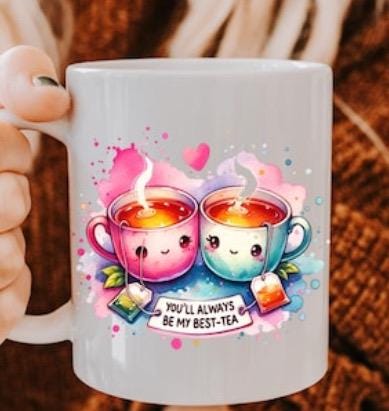 Best Tea Coffee Mug / coffee cup/ unique gift / funny coworker gift / gift for her / best friend / funny gift | birthday | bestie