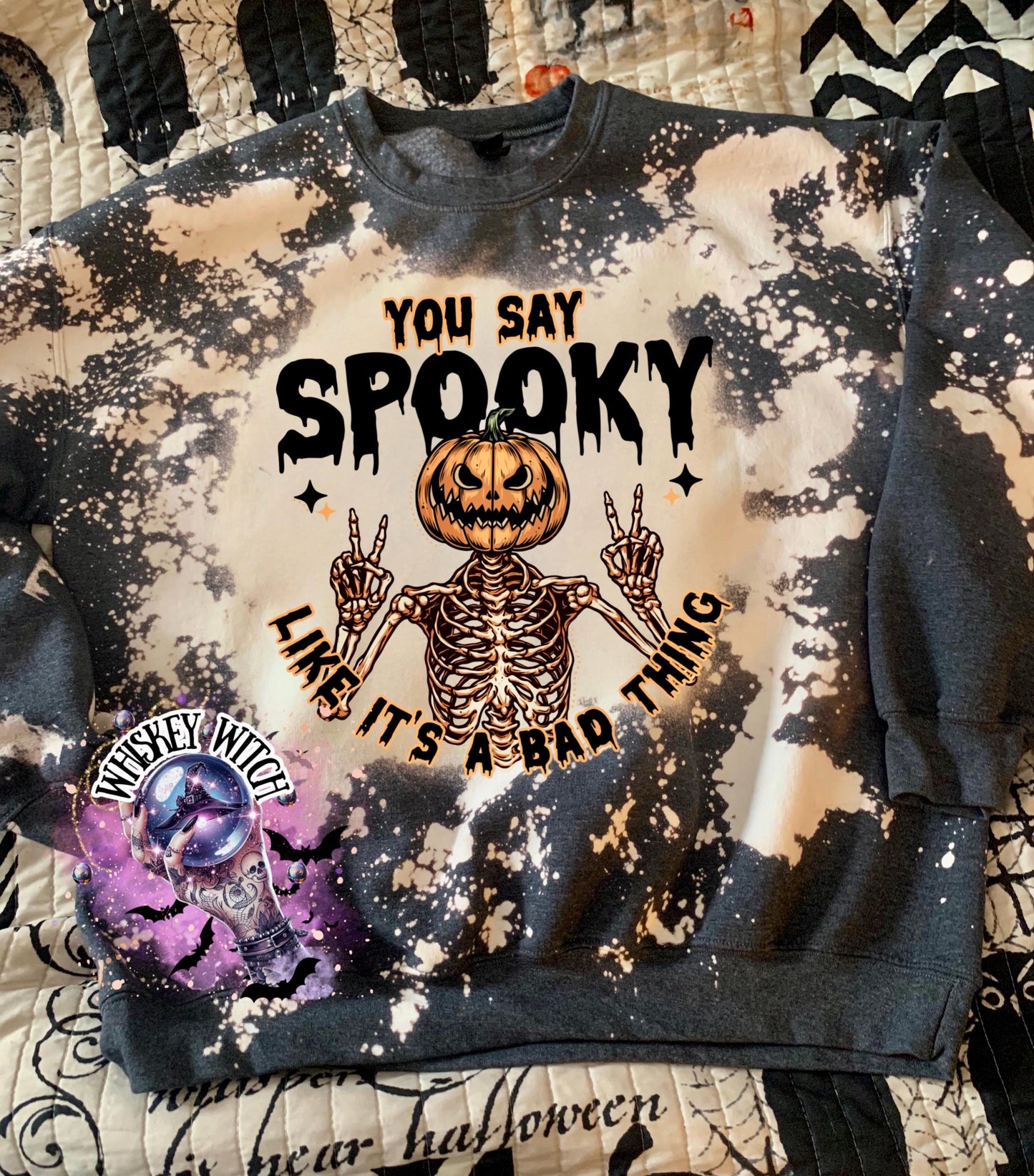 You Say Spooky Like | funny shirt | cozy shirt | sarcastic | snarky | gifts for her | bleached shirt | retro | vintage | soft