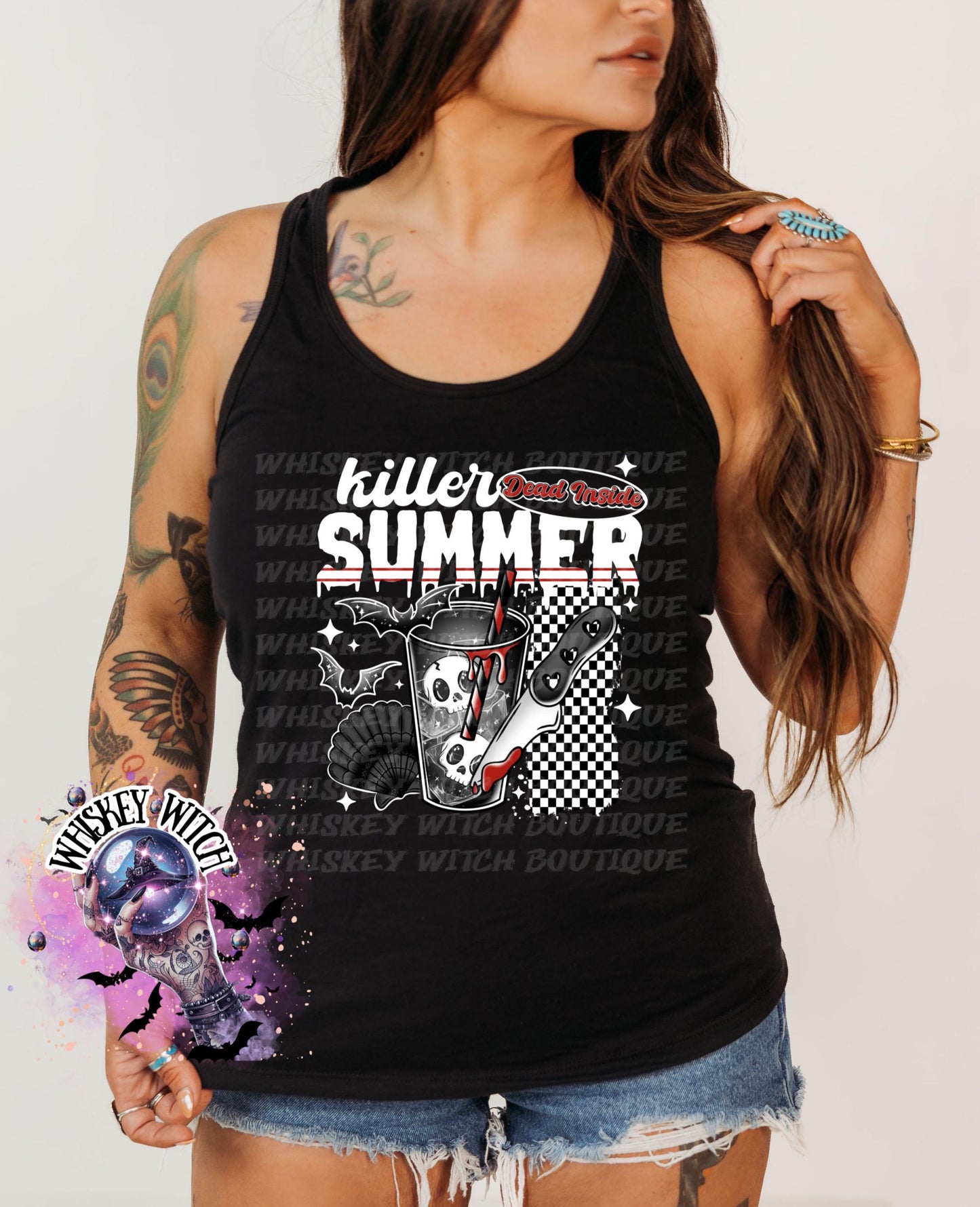 Spooky Killer Summer Womens TankTop | cute summer shirt | cute tank top | women’s tank top | cool summer shirt
