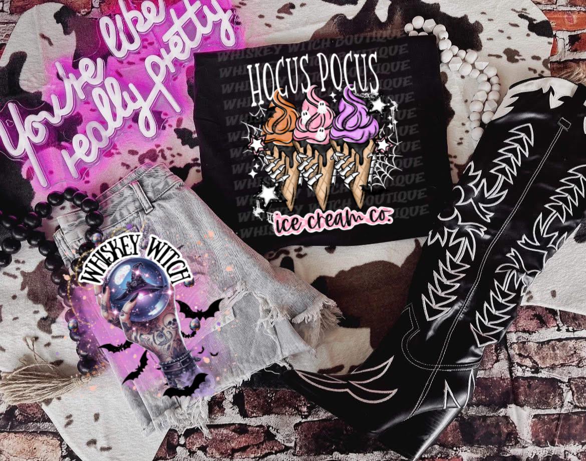 Spooky Witchy Cute T Shirt | vintage | retro | custom | funny shirt | Halloween | gift | goth | custom | trending | trendy | soft tee