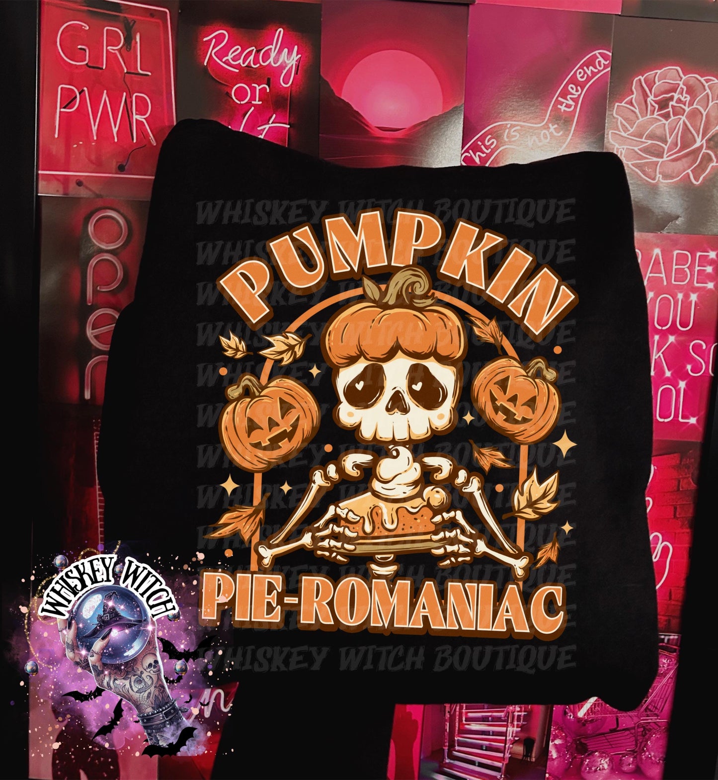 Cute Fall Pumpkin Pie Romantic Halloween Shirt: Retro Spooky Season Shirt | Thanksgiving Aesthetic Top, Fall Outfit, Halloween Gift