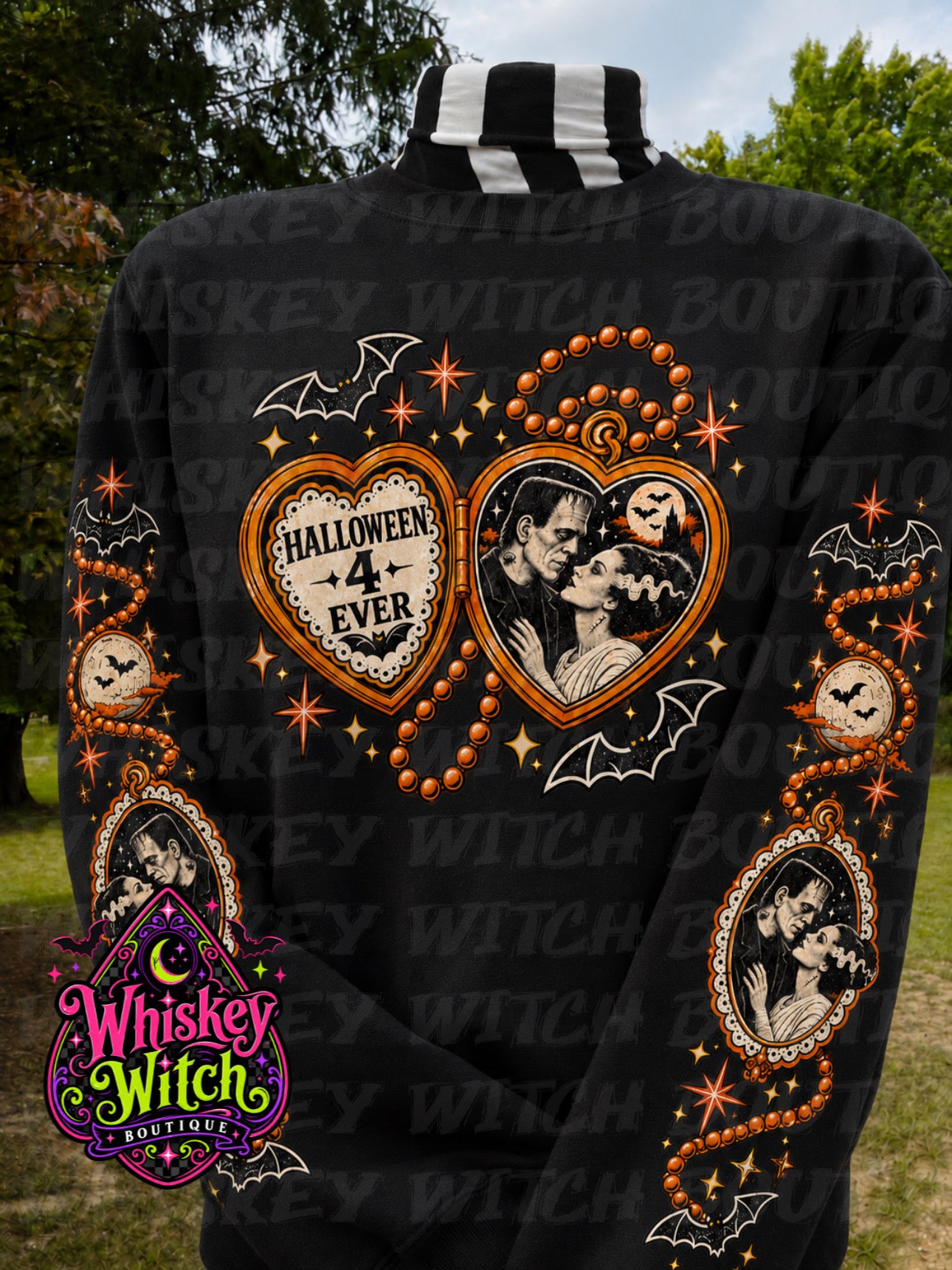 Halloween 4 Ever Monster Couple Shirt | Vintage Horror Tee & Sweatshirt | Gothic Halloween Shirt