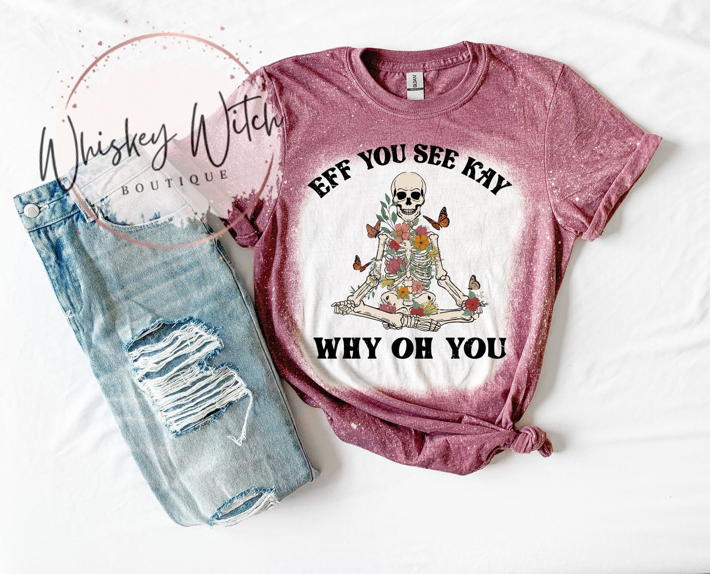 Bleached shirt Adult Humor Funny | vintage | retro | distressed | custom | skeleton | women’s clothing