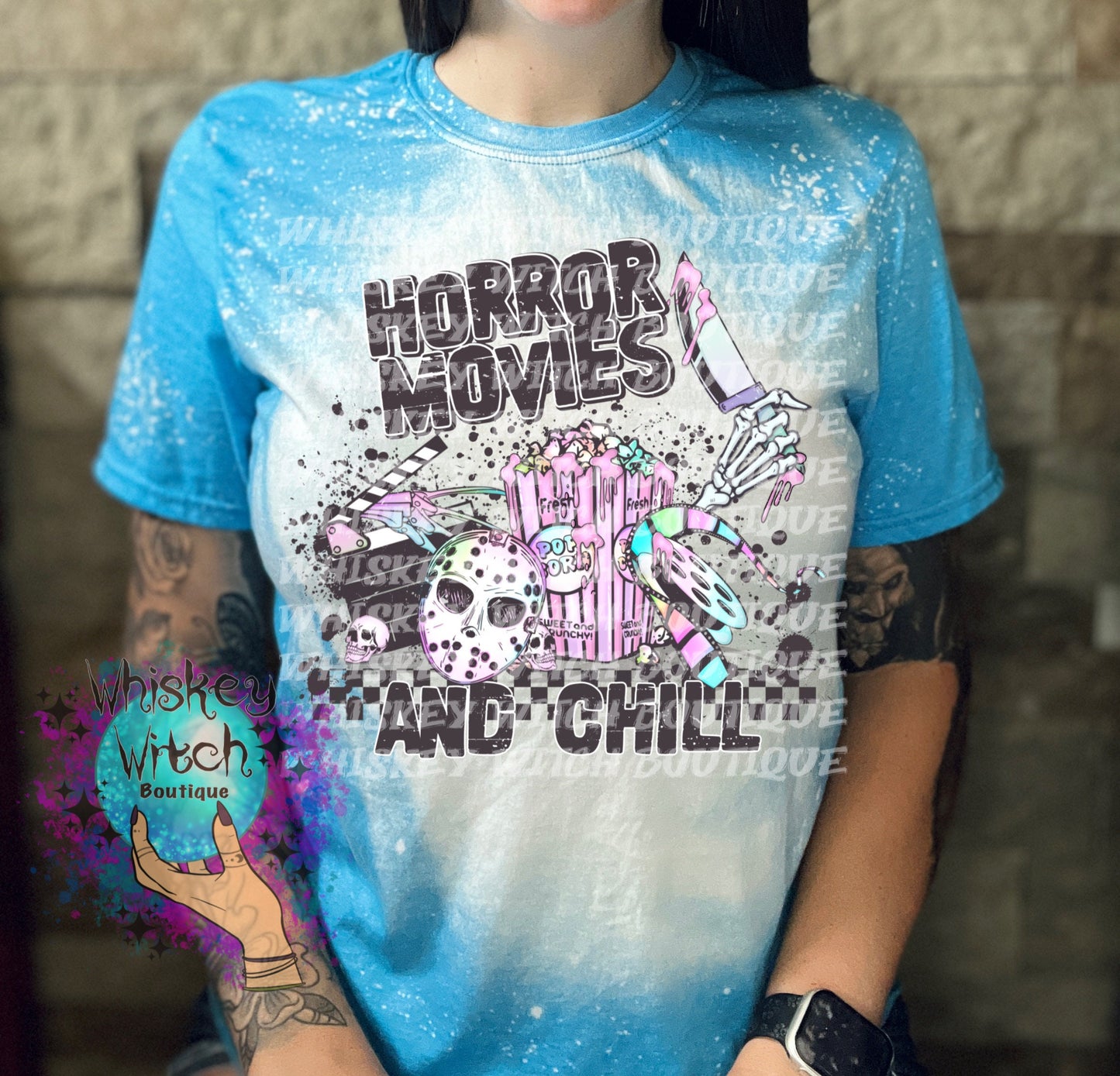 Horror Movies and Chill Halloween Shirt