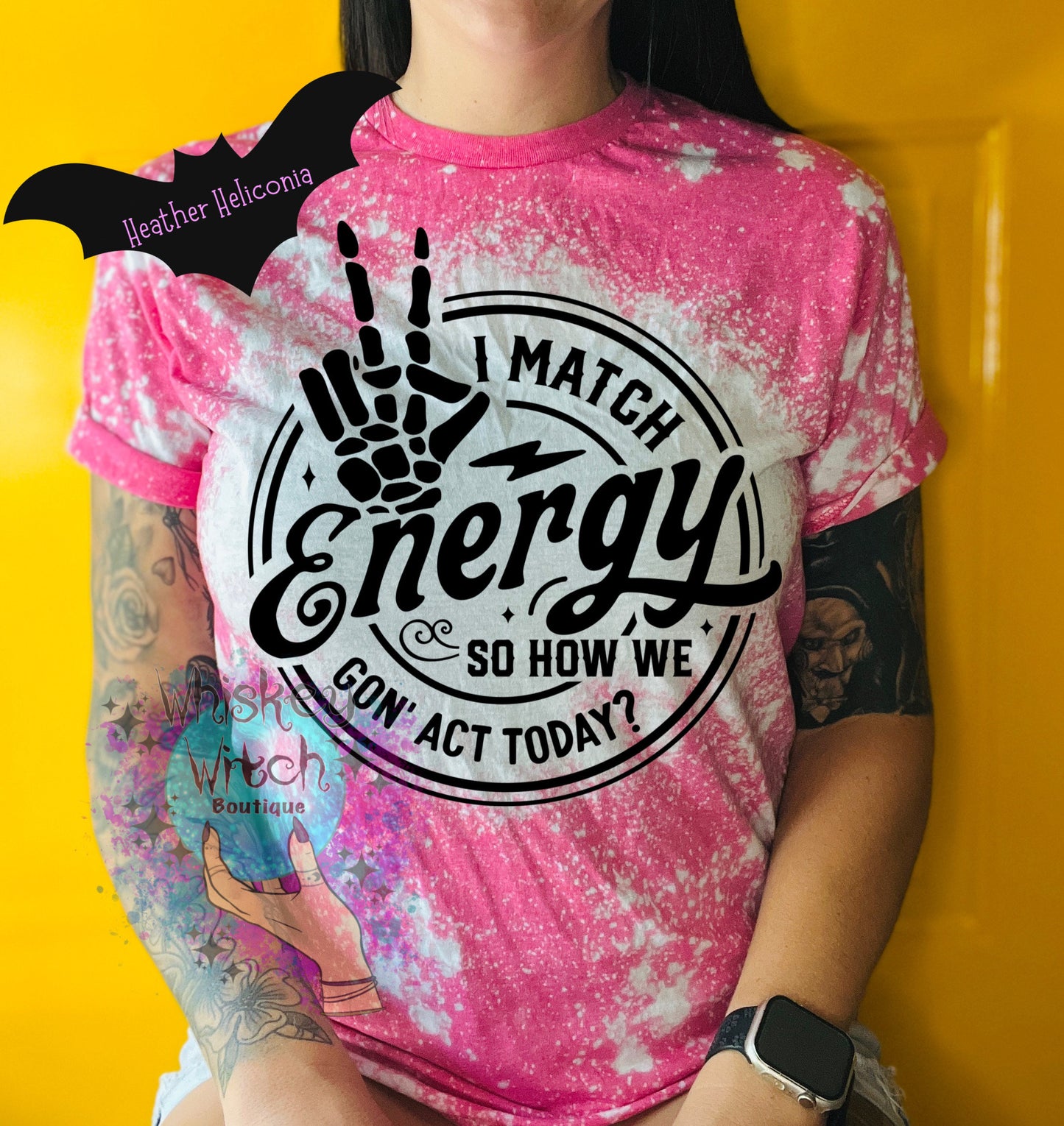 I match energy sarcastic bleached tee | vintage | retro | custom | funny |t shirt | gift | t shirts funny | cool t shirts | soft tee
