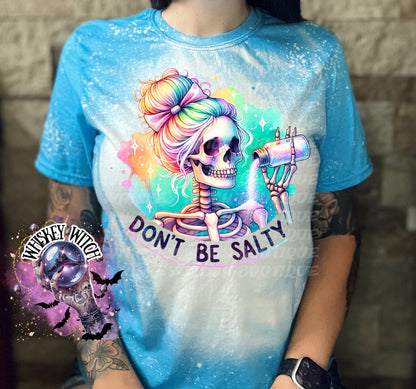 Don’t Be Salty Snarky | vintage | retro | distressed | custom | funny |T shirt | gift | T shirts funny | cool T shirts | sarcastic | skull