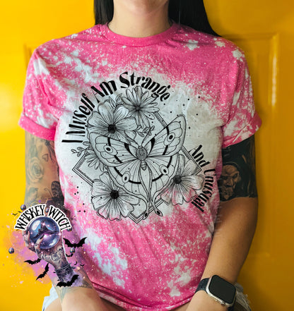 Bleached shirt Strange witchy shirt | sassy | unisex | bleached | vintage | retro | distressed | custom | funny | gift best seller | gift