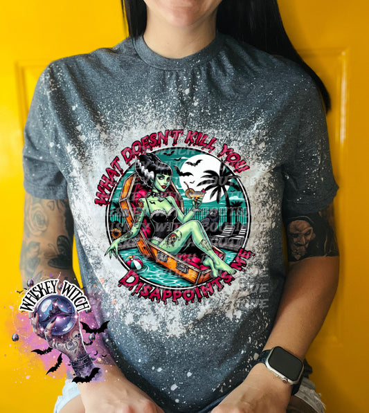 Disappoints Me  horror    | vintage | retro | distressed | custom | funny shirt  | Halloween | gift  | snarky | goth | custom | mom | summer