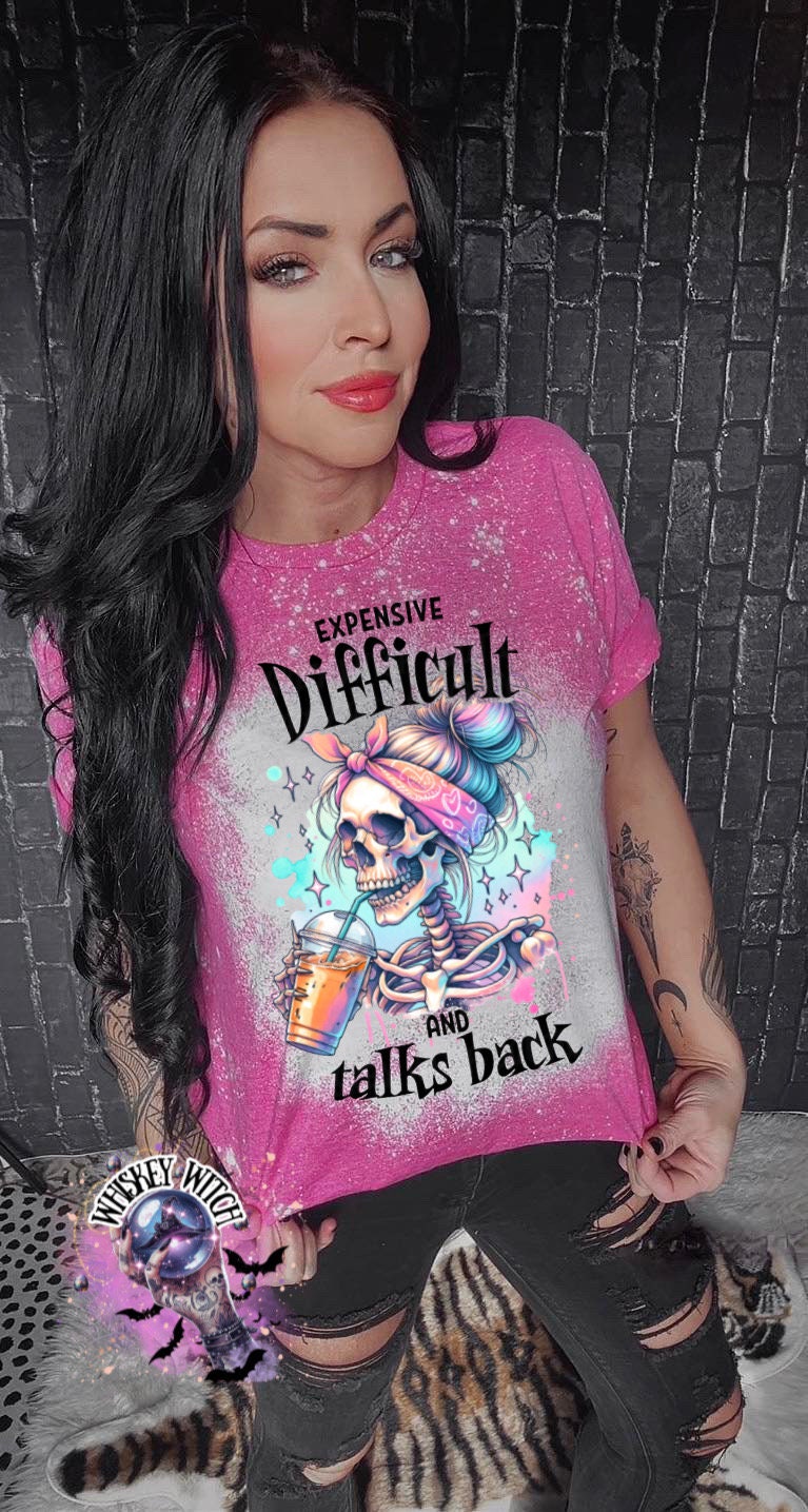 Expensive and difficult t shirt| vintage | retro | distressed | custom | funny |T shirt | gift | T shirts funny | cool T shirts | sarcastic