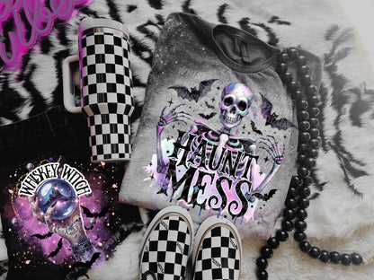 Haut Mess skeleton | vintage | retro | distressed | custom | funny shirt | Halloween | gift | snarky | goth | custom | mom | summer