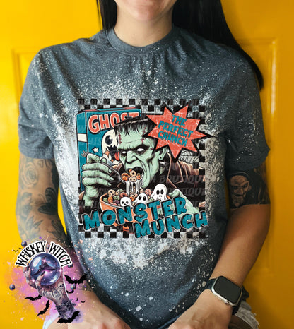 Monster Munch horror | vintage | retro | distressed | custom | funny shirt | Halloween | gift | snarky | goth | custom | mom | summer