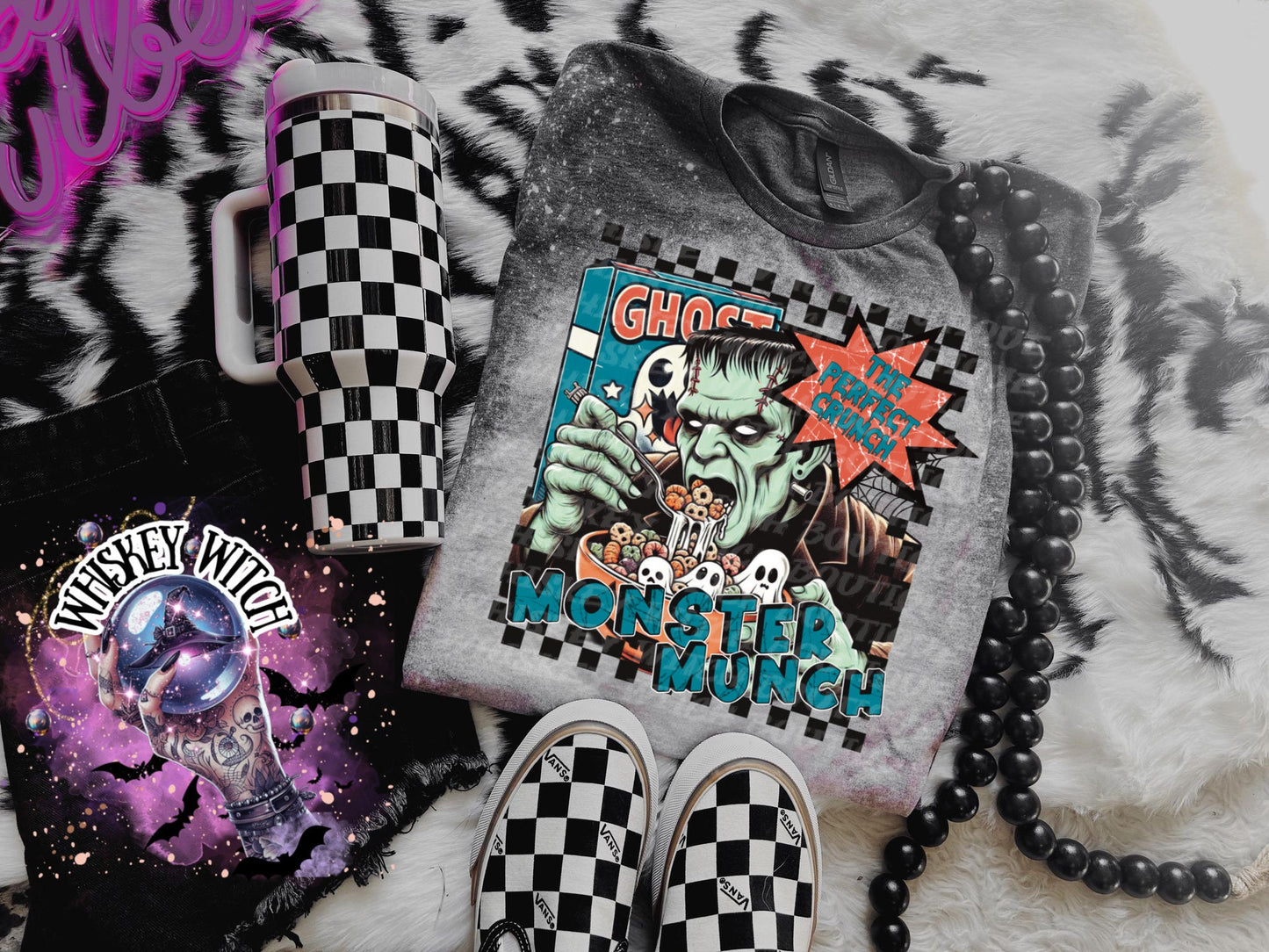 Monster Munch horror | vintage | retro | distressed | custom | funny shirt | Halloween | gift | snarky | goth | custom | mom | summer