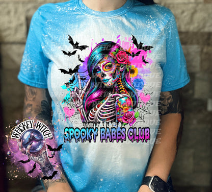 Spooky Babes summer | vintage | retro | distressed | custom | funny shirt | Halloween | gift | snarky | goth | custom | mom | summer