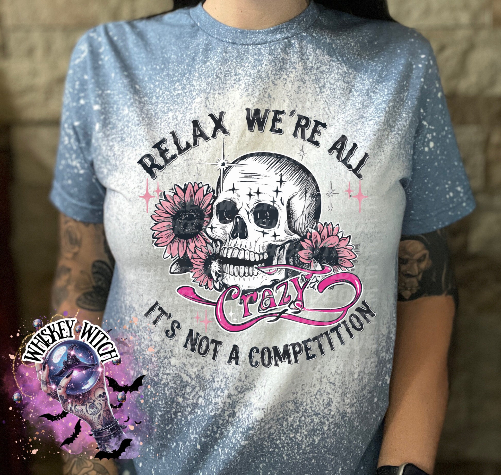 Relax we’re all crazy | vintage | retro | distressed | custom | funny shirt | Halloween | gift | snarky | goth | custom | mom | summer