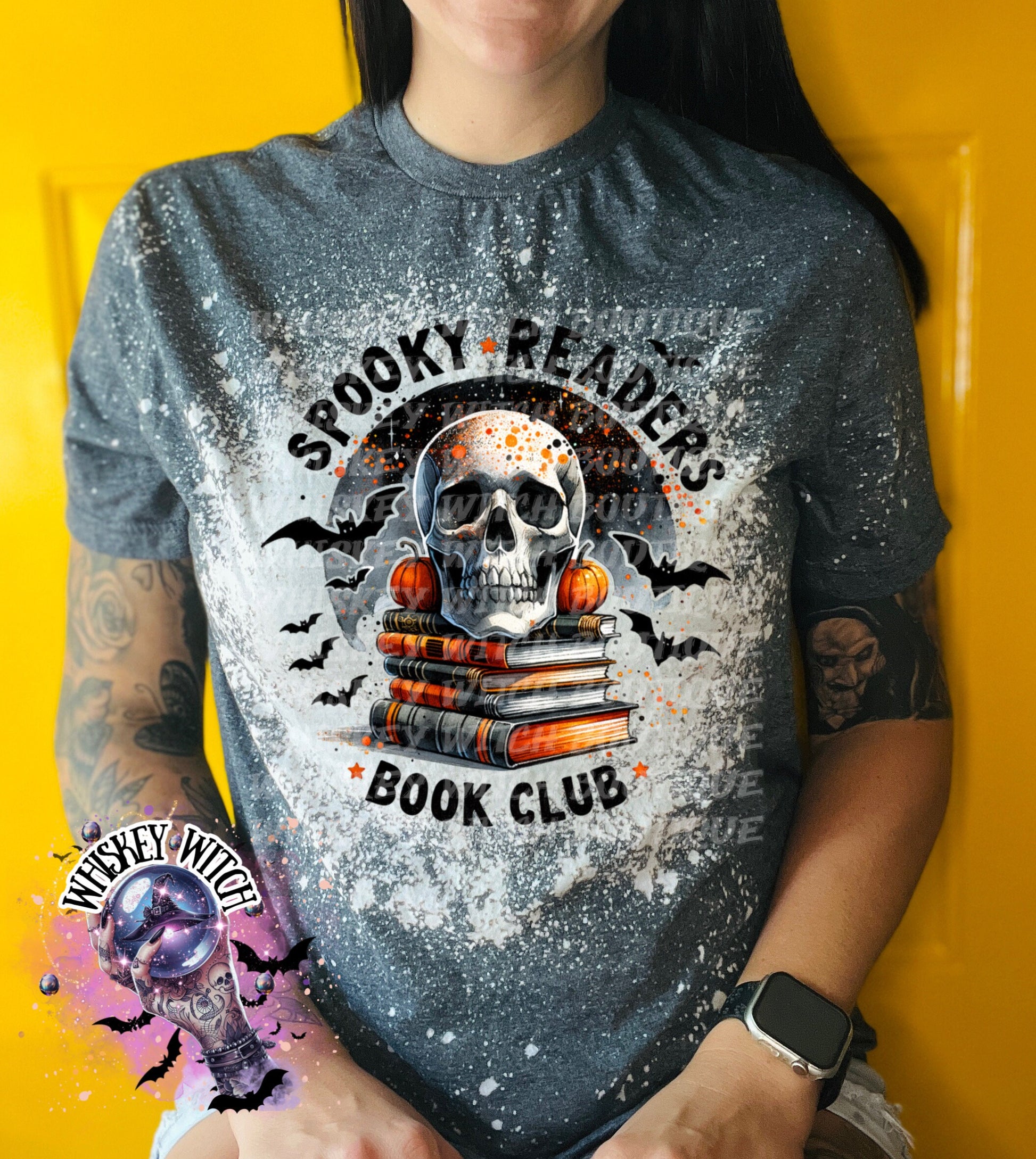 Spooky Readers Book Club | vintage | retro | distressed | custom | funny shirt | Halloween | gift | snarky | goth | custom | mom | summer