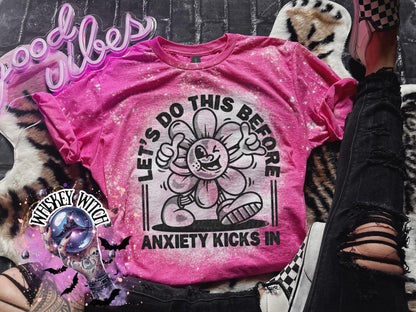 Anxiety Snarky Funny | vintage | retro | distressed | custom | funny |T shirt | gift | T shirts funny | cool T shirts | sarcastic | skull