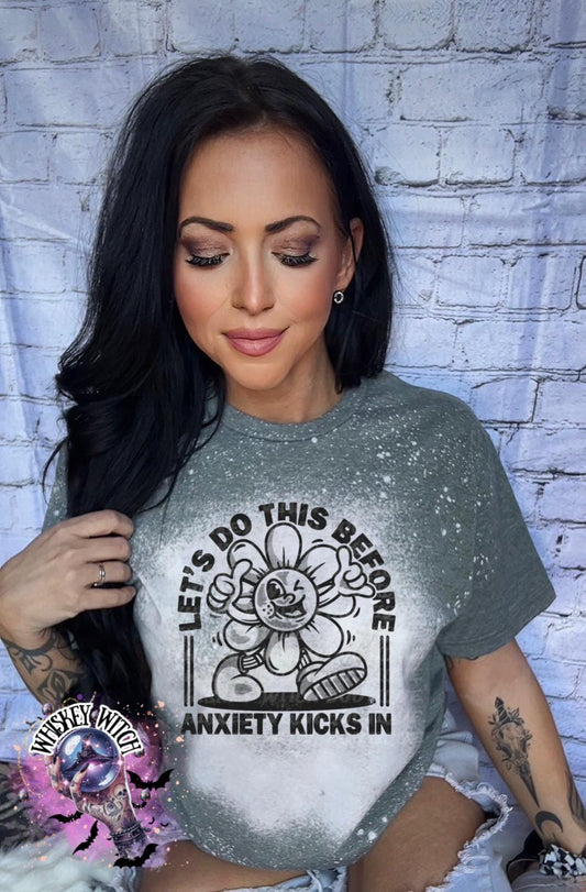 Anxiety Snarky Funny | vintage | retro | distressed | custom | funny |T shirt  | gift | T shirts funny | cool T shirts | sarcastic | skull