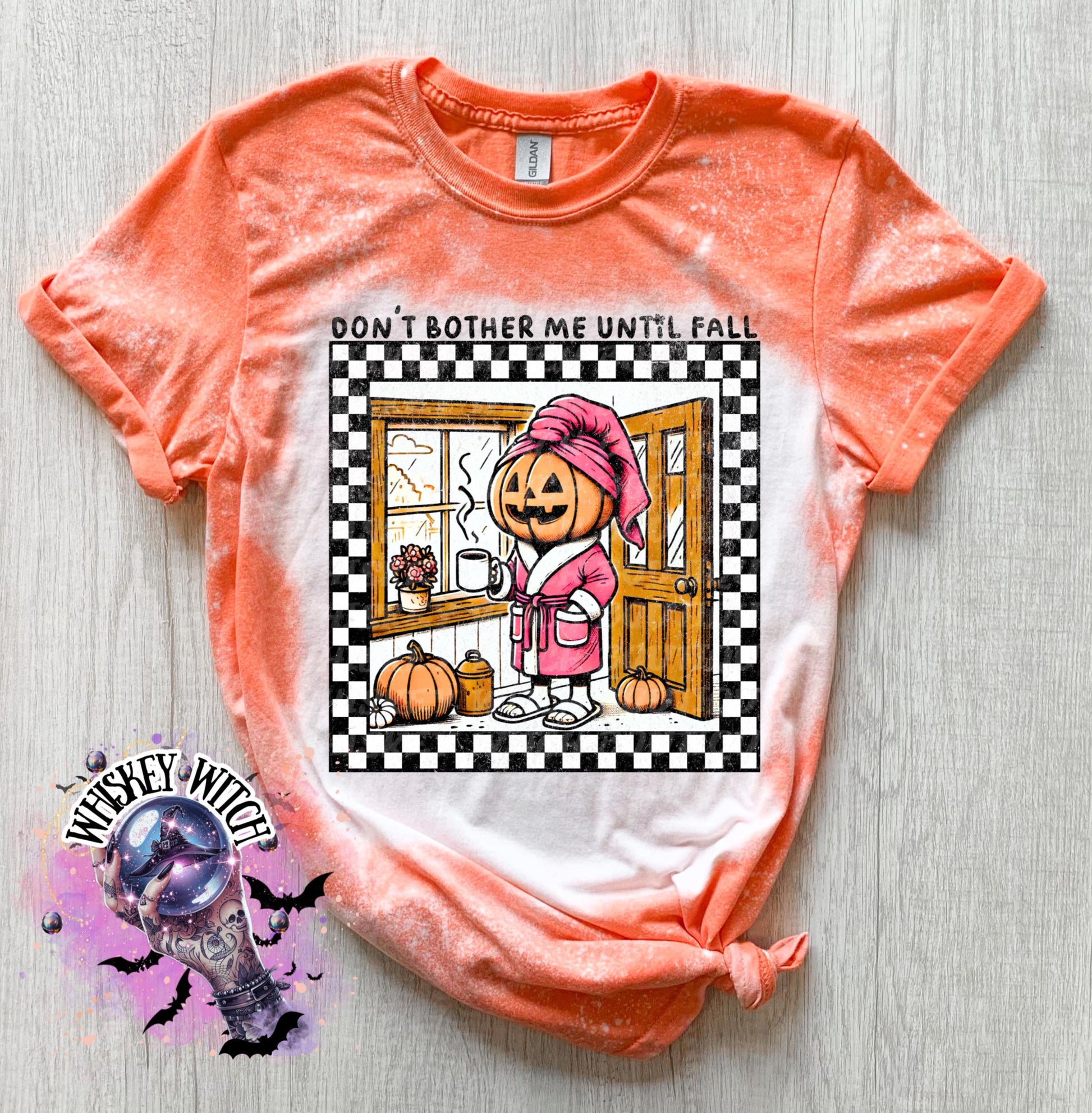 Don’t Bother Me Until Fall| vintage | retro | distressed | custom | funny | Halloween | gift | womens shirt | goth | fall shirt | vintage