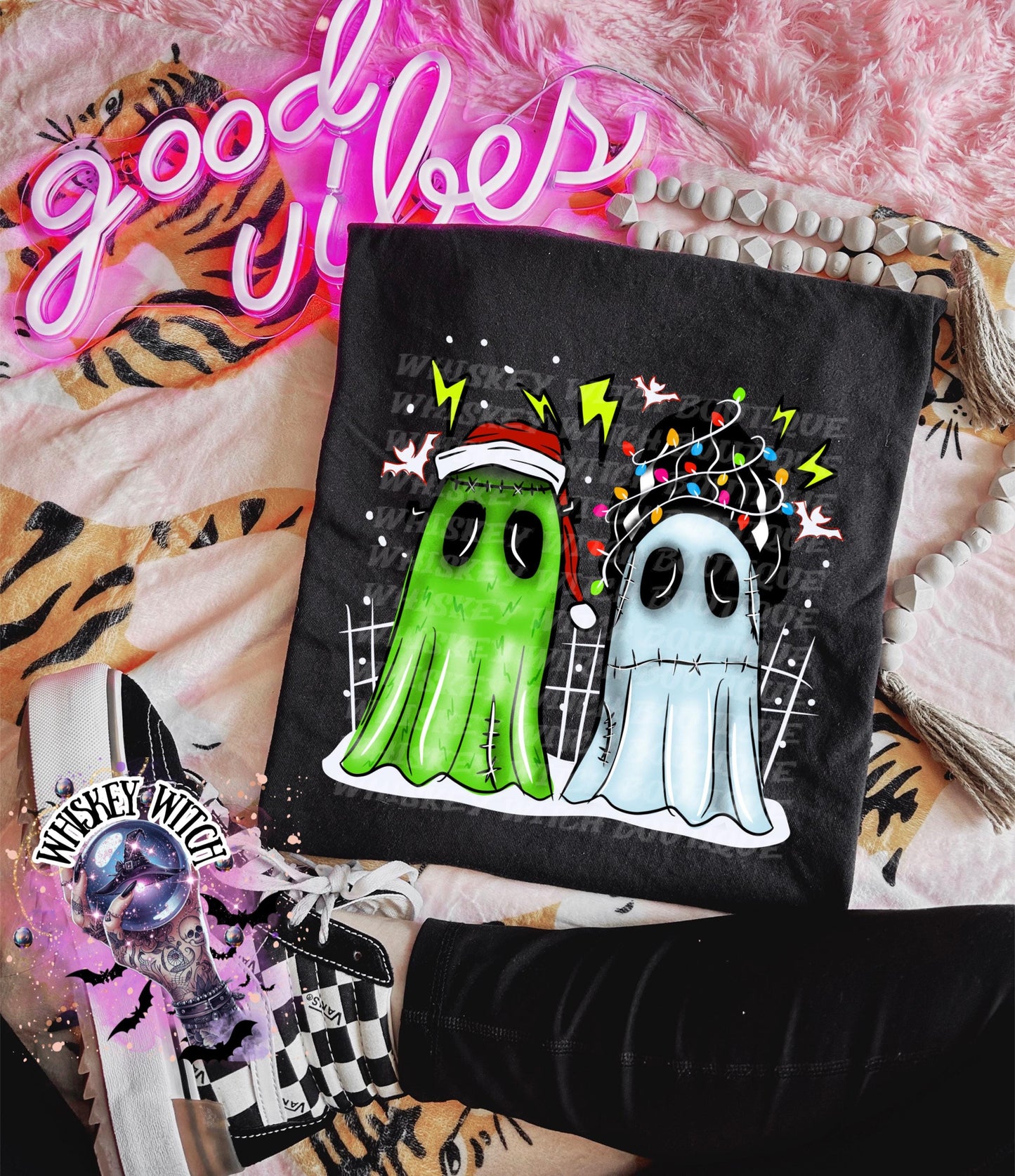 T shirt | Franken Boos Goth | vintage | retro | distressed | custom | dead inside | emo | Christmas | gift ideas | T shirt for women