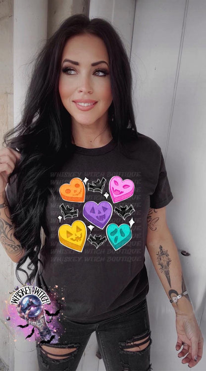 T shirt | Valentines Day Spooky Goth | vintage | retro | distressed | custom | dead inside | Christmas | gift ideas | T shirt for women