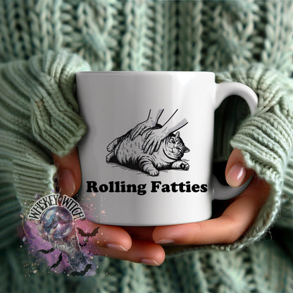 Funny Cat Coffee Mug / coffee cup/ unique gift / funny coworker gift / gift for her / best friend  / funny gift / cat lady / coffee lover