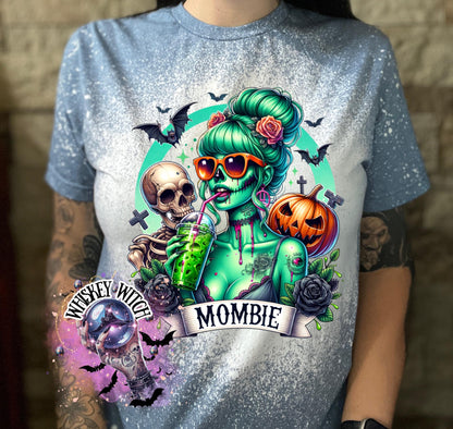 Bleached Shirt Mombie Skeleton | funny T shirt | gift | tshirt | unique gift | gift for her | snarky | sarcastic | skeleton | soft tee
