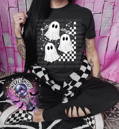 Spooky Grunge ghosts T Shirt | vintage | retro | custom | funny shirt | Halloween | gift | goth | custom | trending | trendy | soft tee