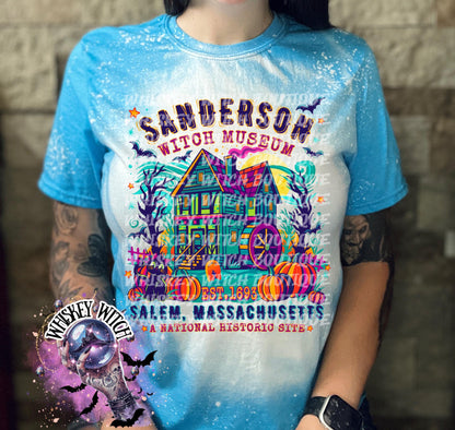 Bleached Shirt Spooky Museum | funny T shirt | gift | tshirt | gift for her | Halloween | sarcastic | soft tee | creepy | vintage