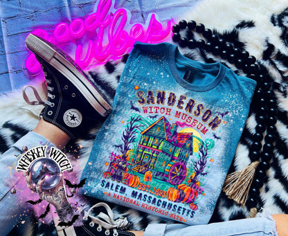 Bleached Shirt Spooky Museum | funny T shirt | gift | tshirt | gift for her | Halloween | sarcastic | soft tee | creepy | vintage