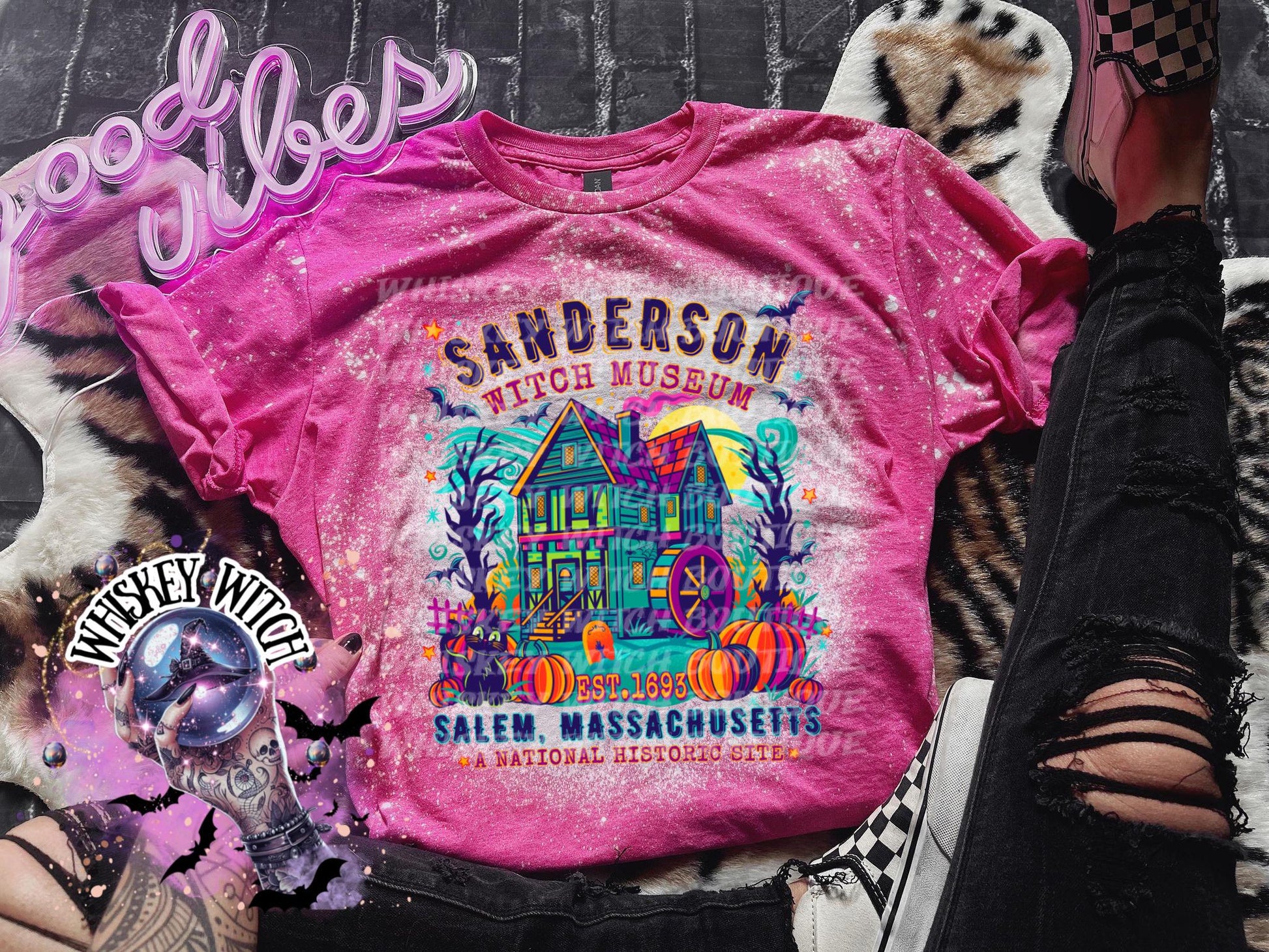 Bleached Shirt Spooky Museum | funny T shirt | gift | tshirt | gift for her | Halloween | sarcastic | soft tee | creepy | vintage