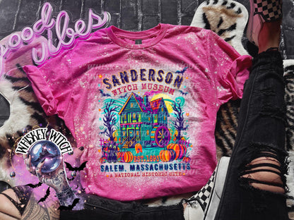 Bleached Shirt Spooky Museum | funny T shirt | gift | tshirt | gift for her | Halloween | sarcastic | soft tee | creepy | vintage