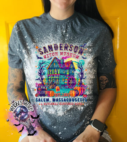 Bleached Shirt Spooky Museum | funny T shirt | gift | tshirt | gift for her | Halloween | sarcastic | soft tee | creepy | vintage