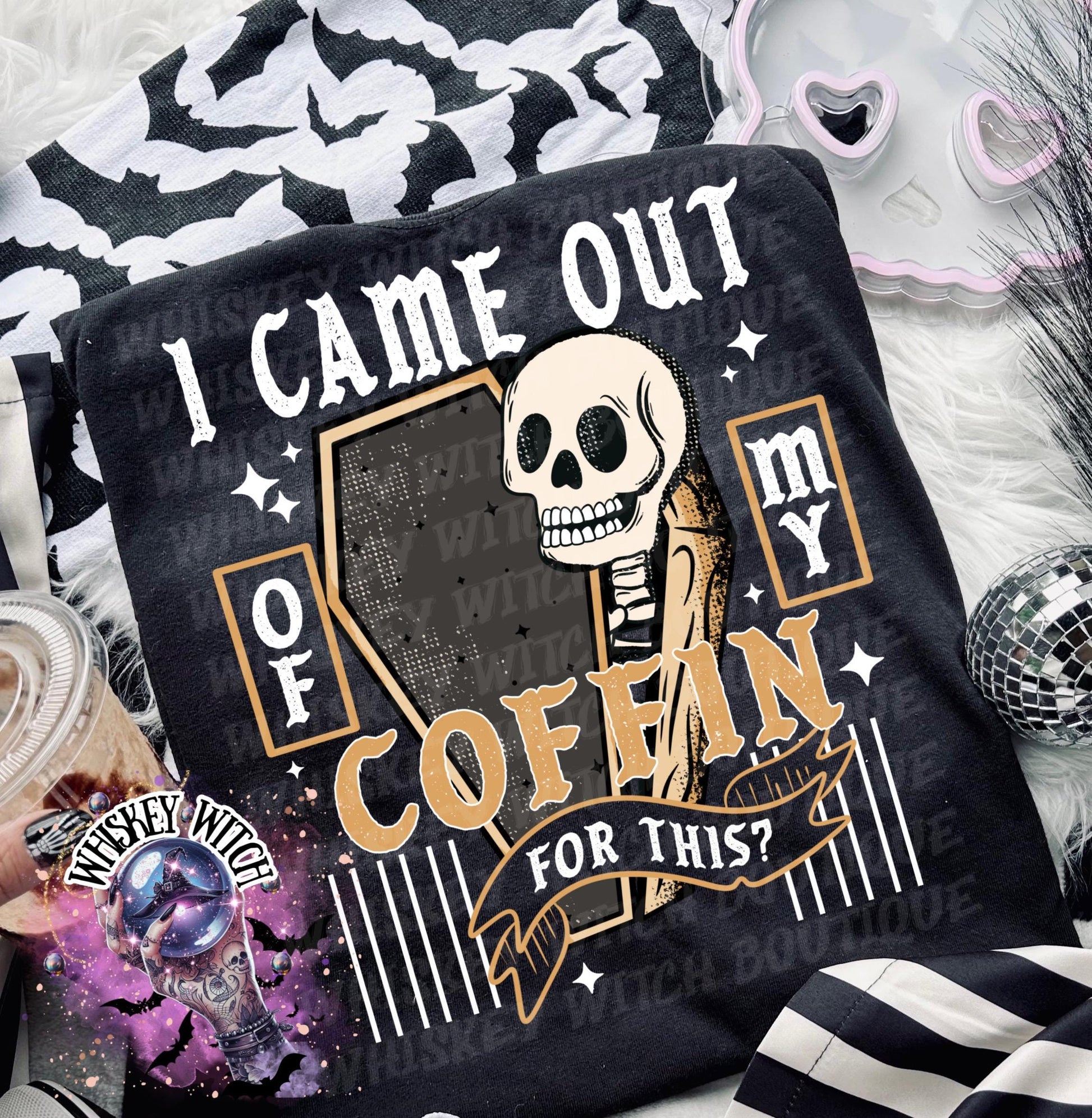 I Came Out Of My Coffin For This anti social funny Vintage halloween T Shirt, spooky Graphic Tee, Spooky Humor Shirt, retro Aesthetic Top