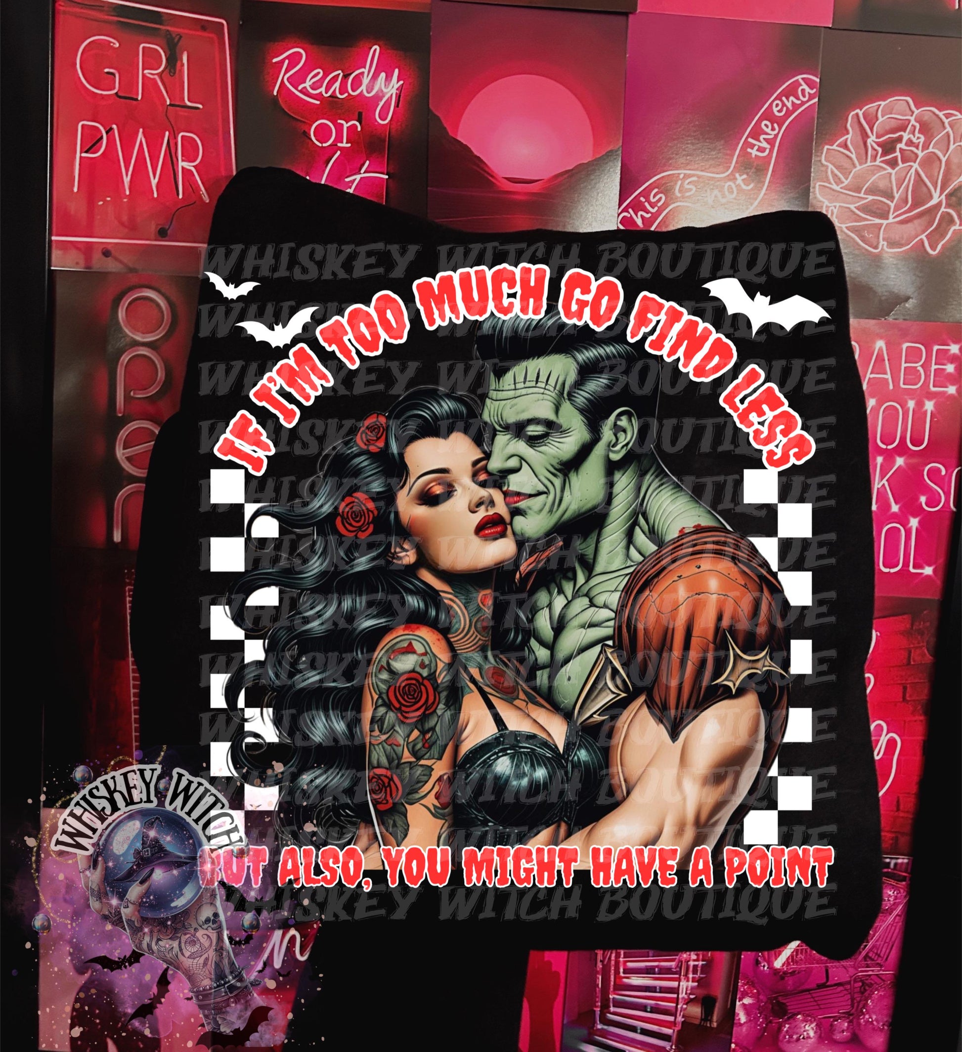 Spooky Monster Lover If I’m Too Much Go Find Less Halloween Shirt: Retro Summerween Tee | retro | vintage | trendy