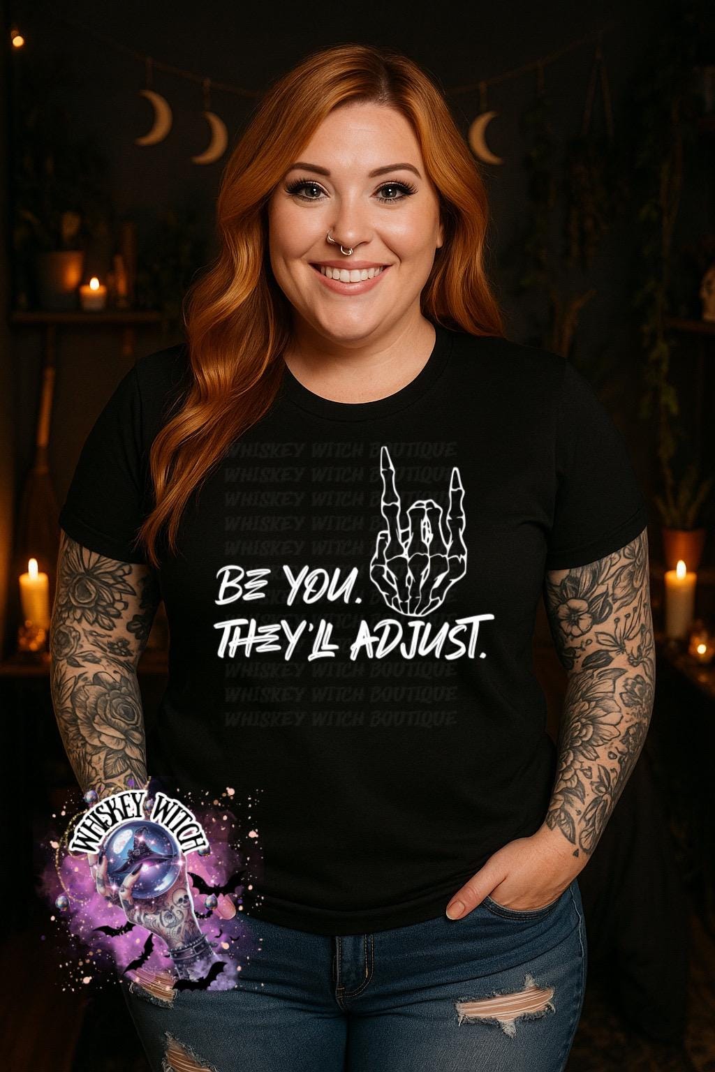 Be You They’ll adjust Bleached Tee | retro | best seller | tshirt | custom | gift | vintage | best seller | inspirational | soft tee