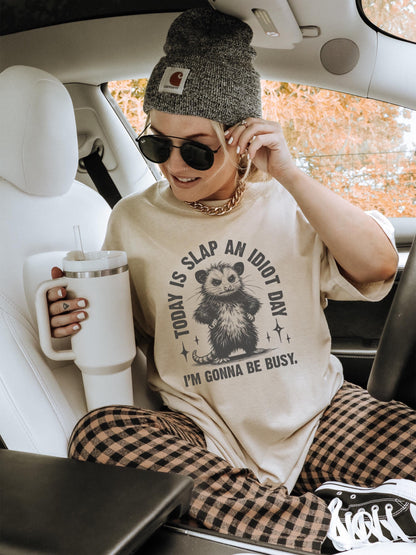 Funny Possum Graphic Tee, Sarcastic Humor T-Shirt or Sweatshirt