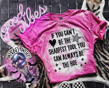 Funny Bleached Graphic Tee | Sassy Adult Humor Shirt