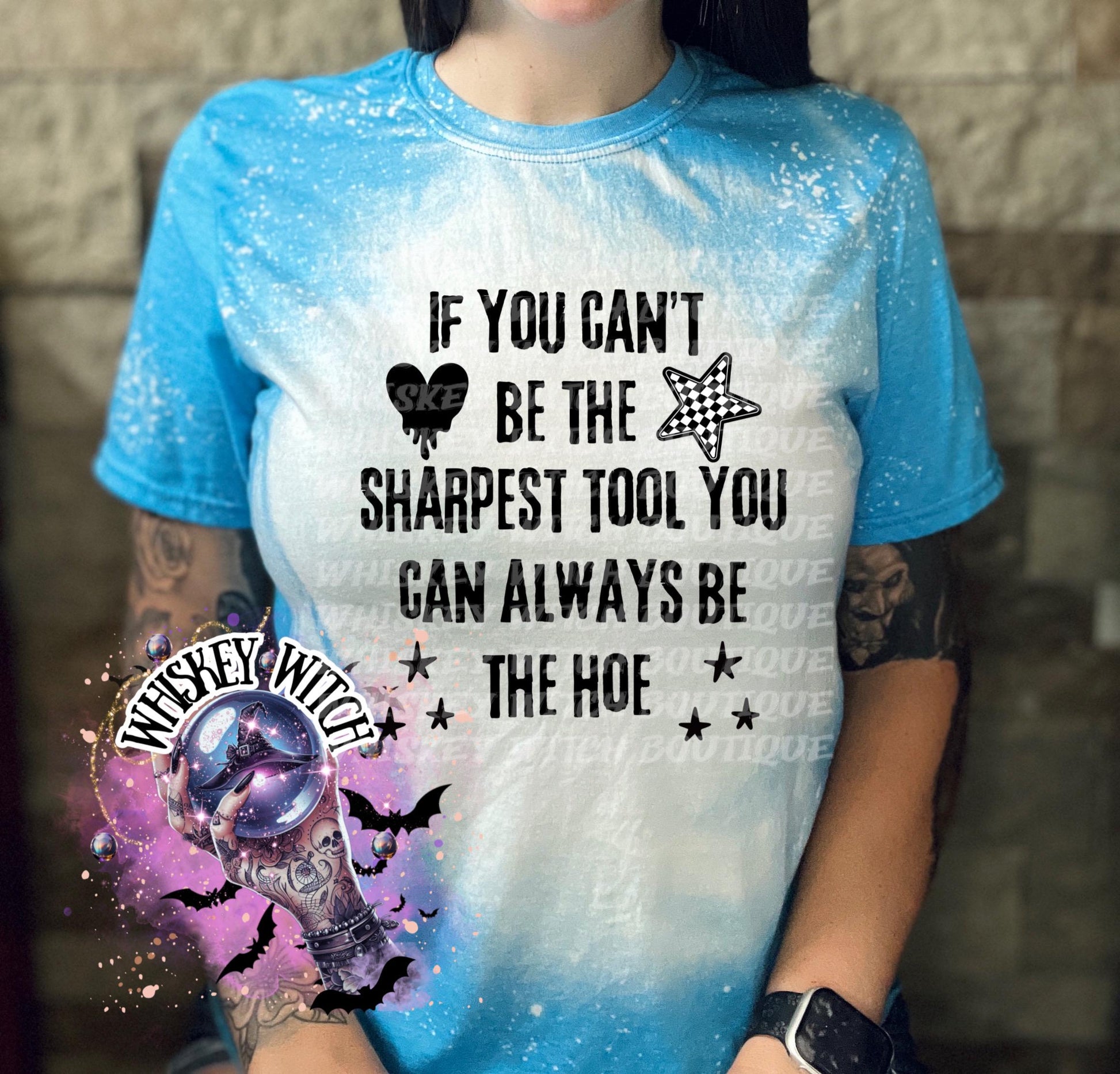 Funny Bleached Graphic Tee | Sassy Adult Humor Shirt
