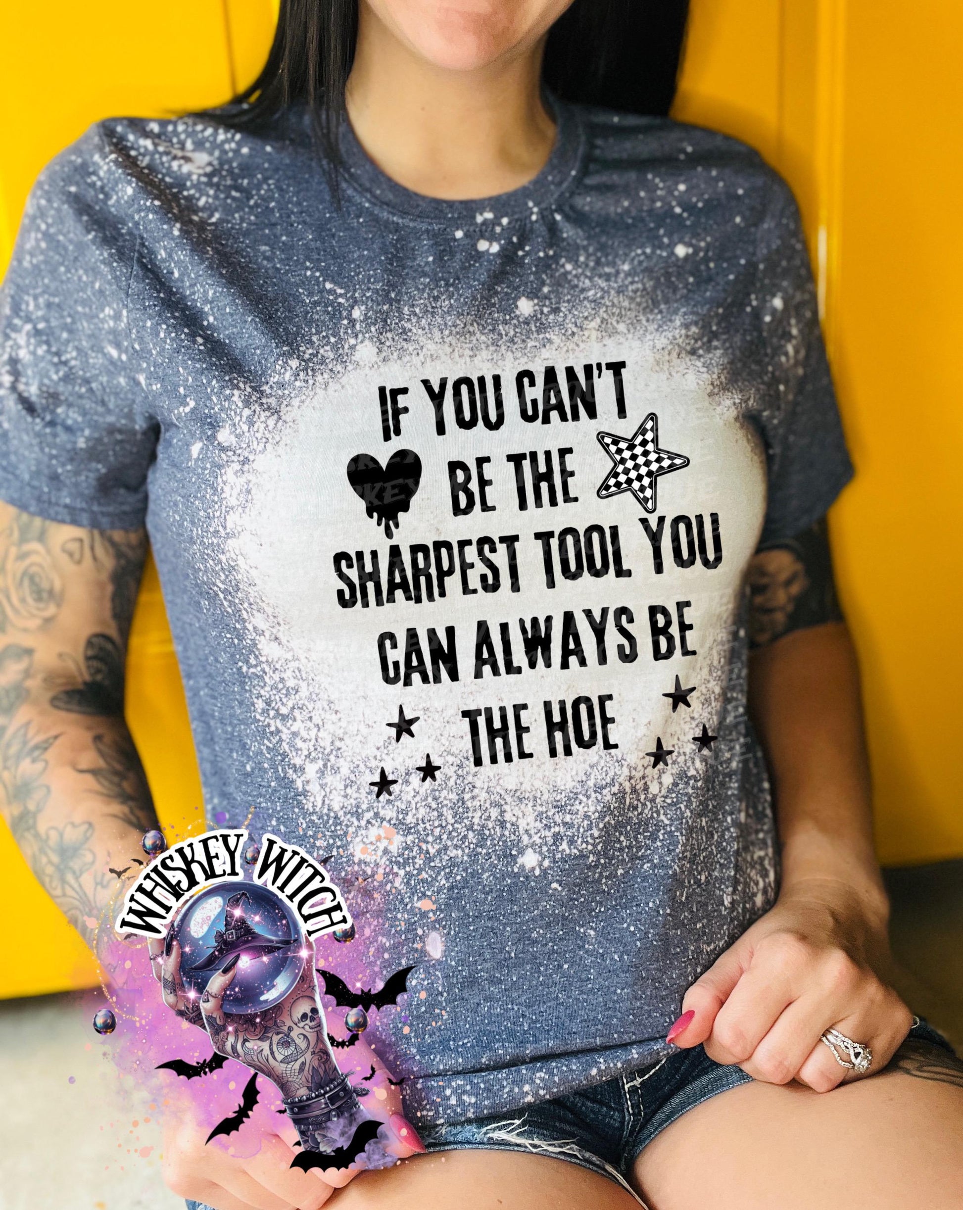 Funny Bleached Graphic Tee | Sassy Adult Humor Shirt