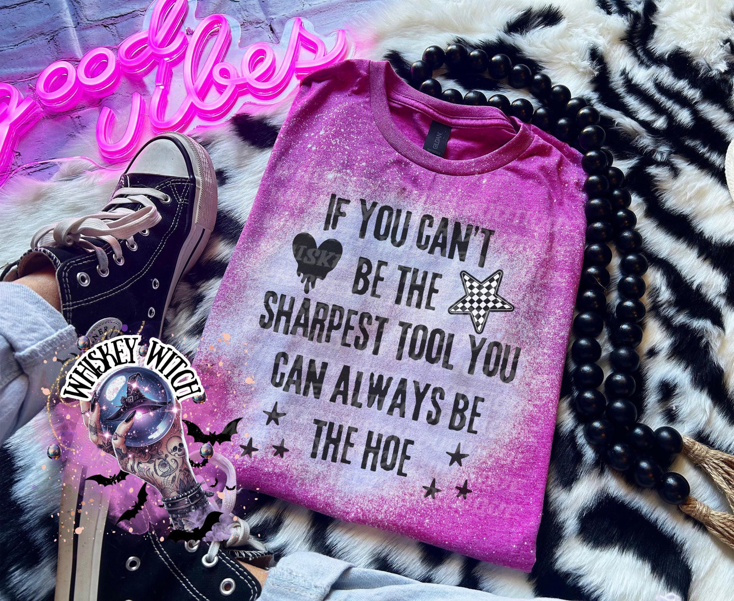 Funny Bleached Graphic Tee | Sassy Adult Humor Shirt