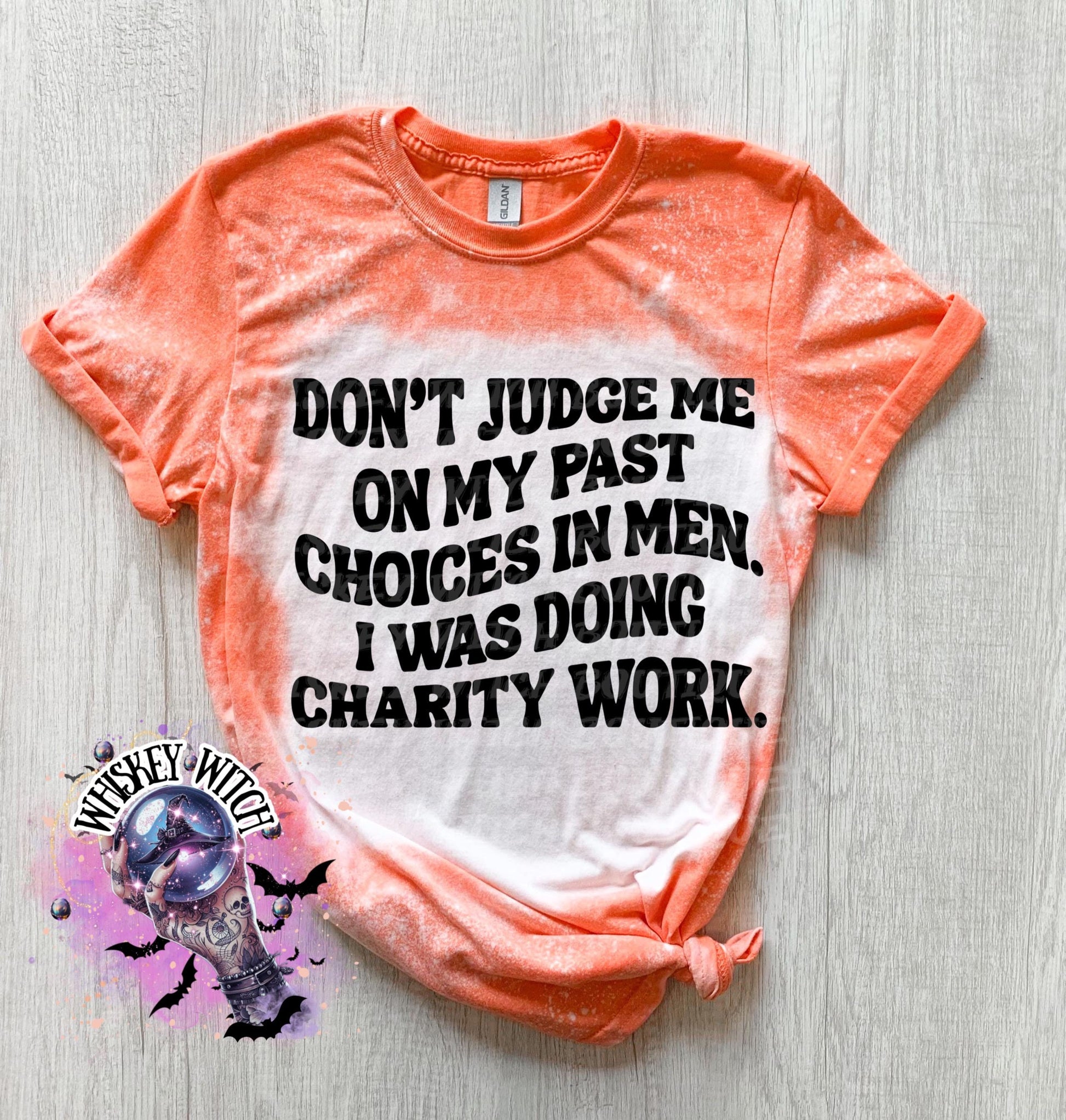 Funny Bleached Graphic Tee, Sarcastic Women's Shirt