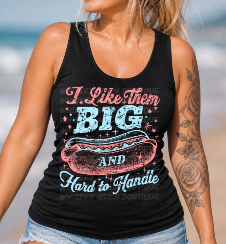Funny Hot Dog Shirt, BBQ Cookout tank top for Women lake day BBQ shirt 4th of July vacation tank top