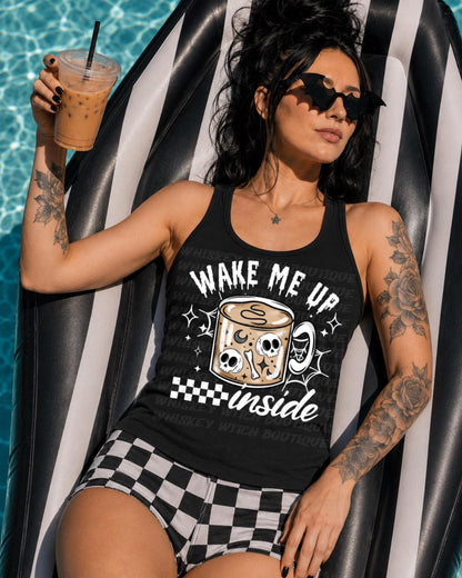 spooky coffee shirt
goth coffee shirt for women
funny coffee lover shirt
skull coffee mug tee
witchy coffee tank top
spooky summer shirt
cute goth graphic tee