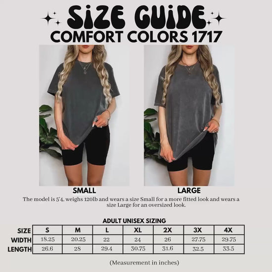 Comfort Colors Halloween Shirt, Cute Ghost Tee | Retro Spooky Season Graphic Tee