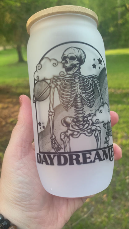 Daydreamer Iced Coffee Glass