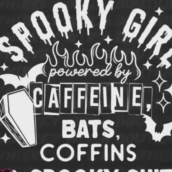 Summerween Tank Top, Spooky Ghost Shirt, Women’s Black Racerback Tank